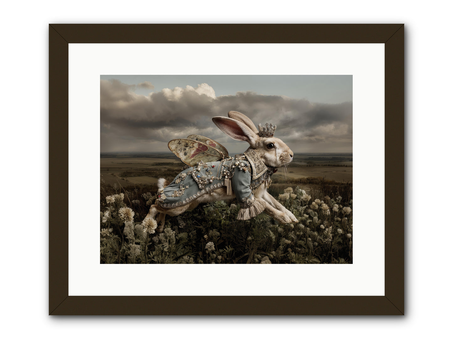 A Theory of Bloom.No.2  -- Framed Print - Black 16x12