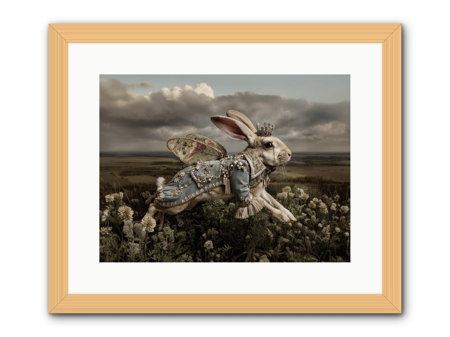 A Theory of Bloom.No.2  -- Framed Print - Natural 16x12