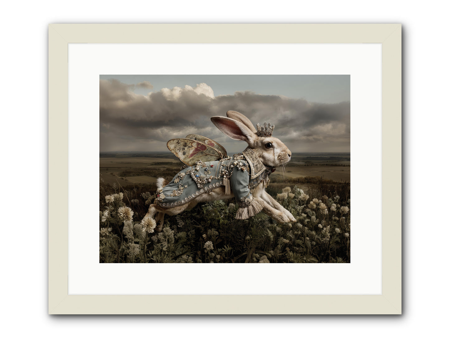 A Theory of Bloom.No.2  -- Framed Print - White 16x12