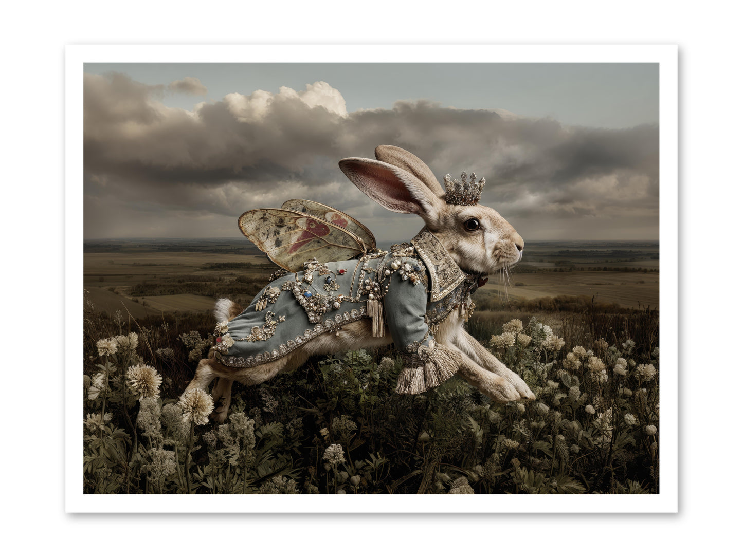 A Theory of Bloom.No.2  -- Loose Canvas Print 32x24