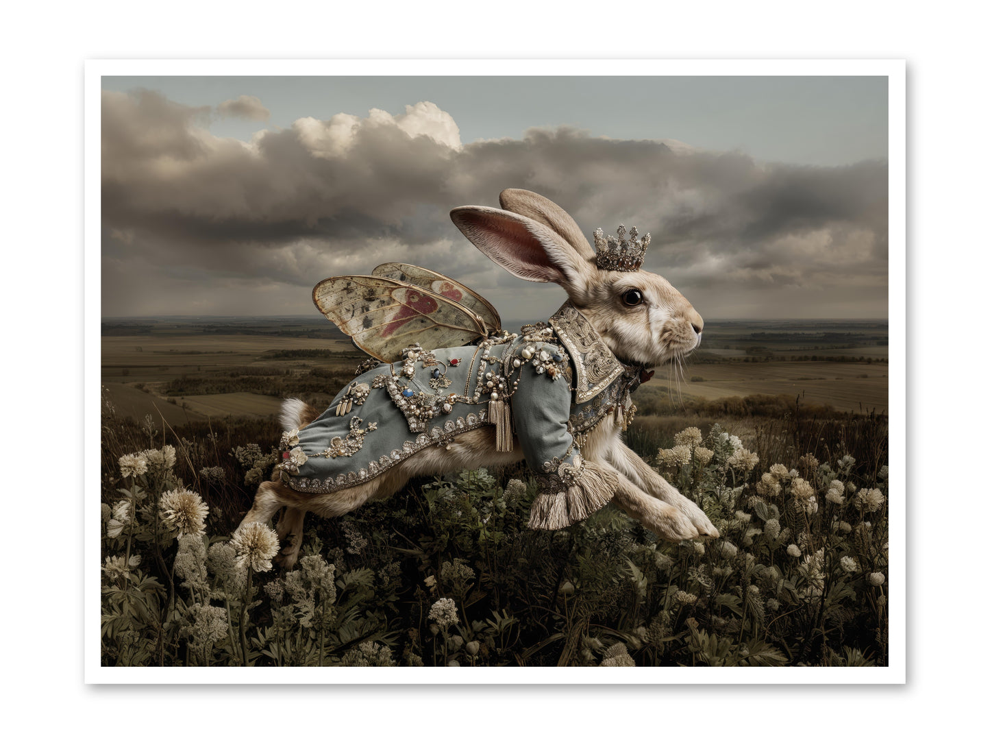 A Theory of Bloom.No.2  -- Loose Canvas Print 48x36