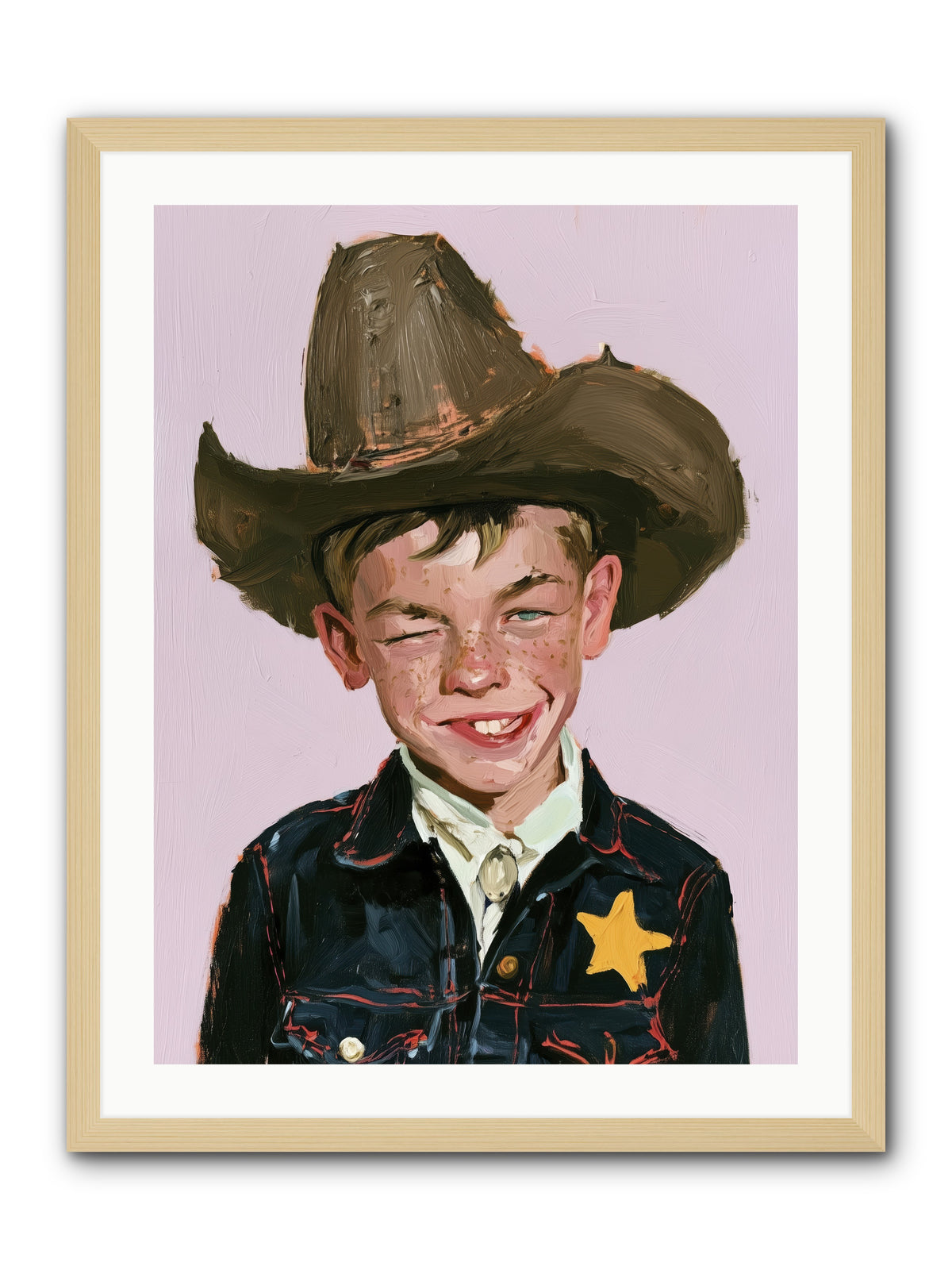 A Touch of Luck REZ — A-Touch-of-Luck_REZ-24x32-Framed-Print-Natural.jpg