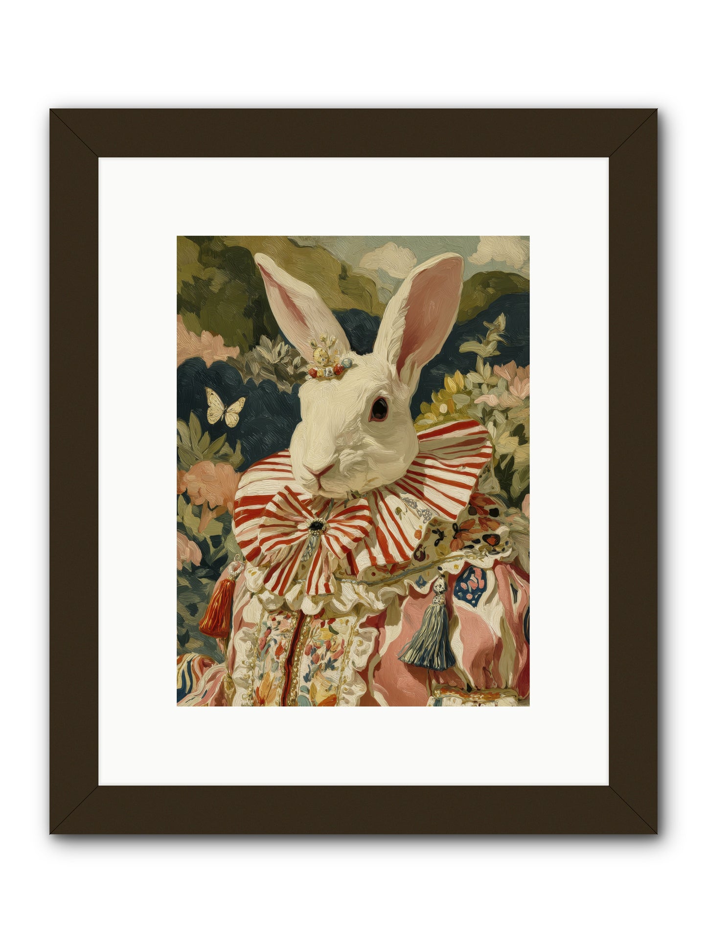 A shimmer over wild thyme -- Framed Print - Black 9x12