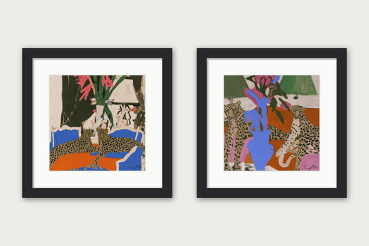 A Civilized Disorder - Framed Print - Black, 12x12