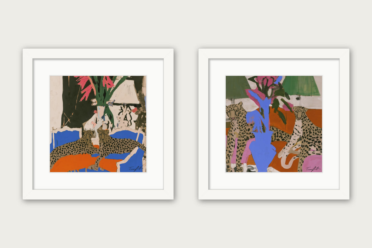 A Civilized Disorder - Framed Print - White, 12x12