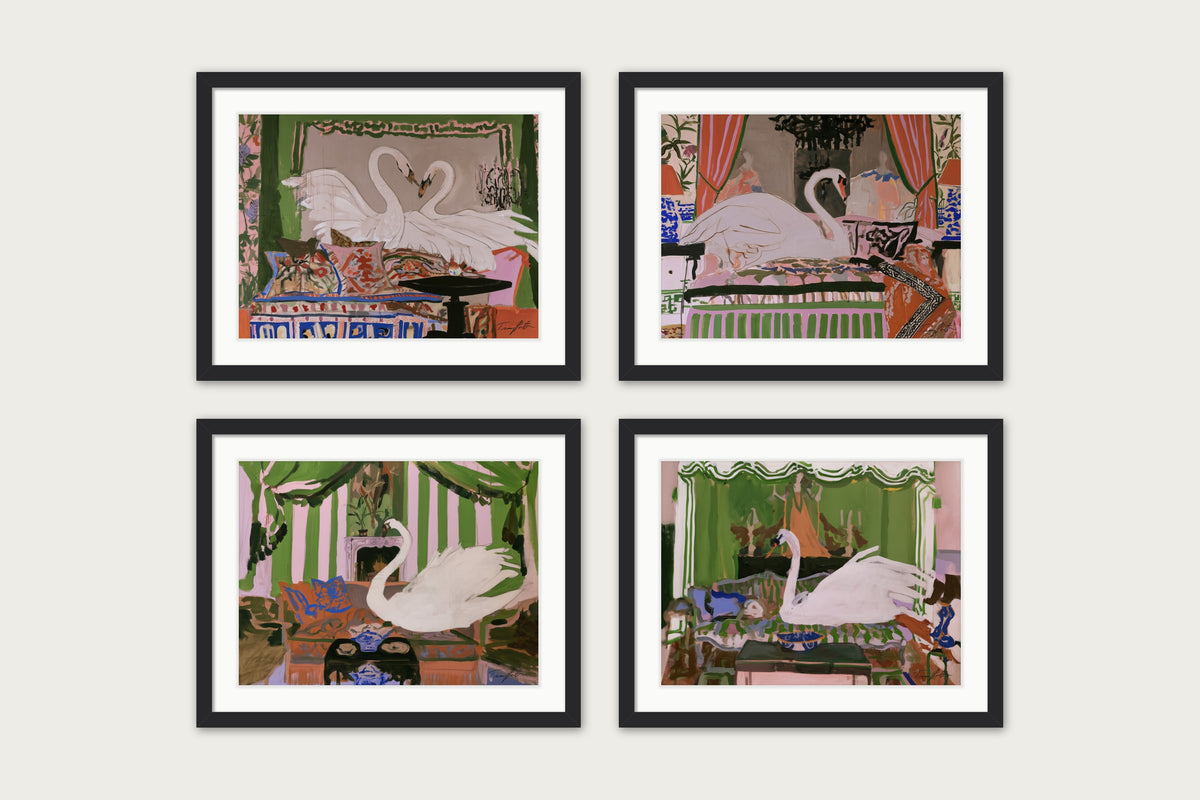 A Curious Arrangement - Framed Print - Black, 24x18