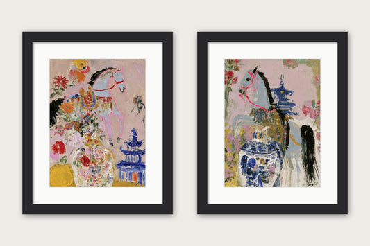 A Gentle Ruse - Framed Print - Black, 12x16