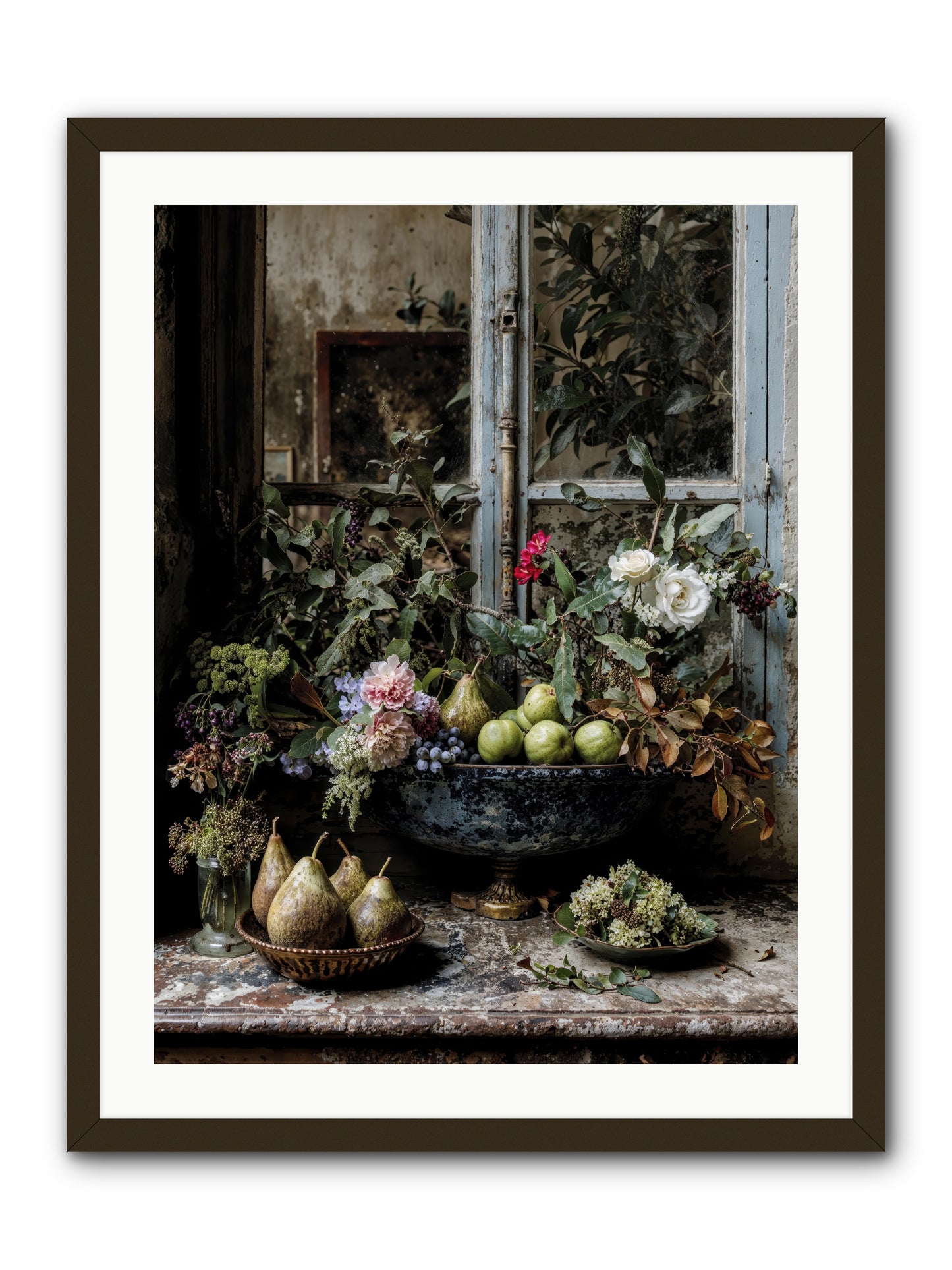Abbondanza -- Framed Print - Black 24x32