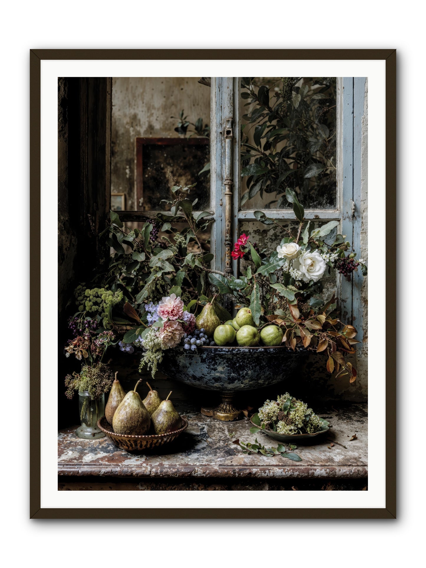 Abbondanza -- Framed Print - Black 36x48