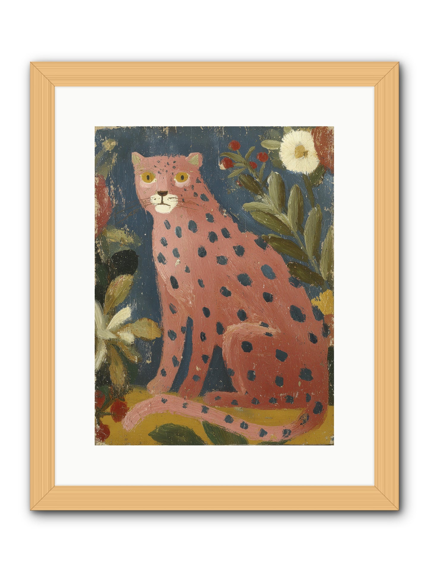 Absolute Certainty -- Framed Print - Natural 12x16