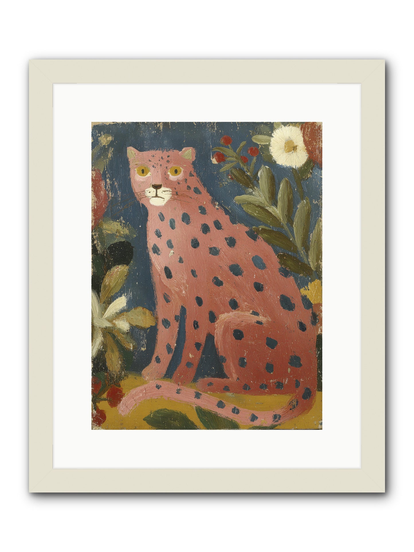 Absolute Certainty -- Framed Print - White 12x16