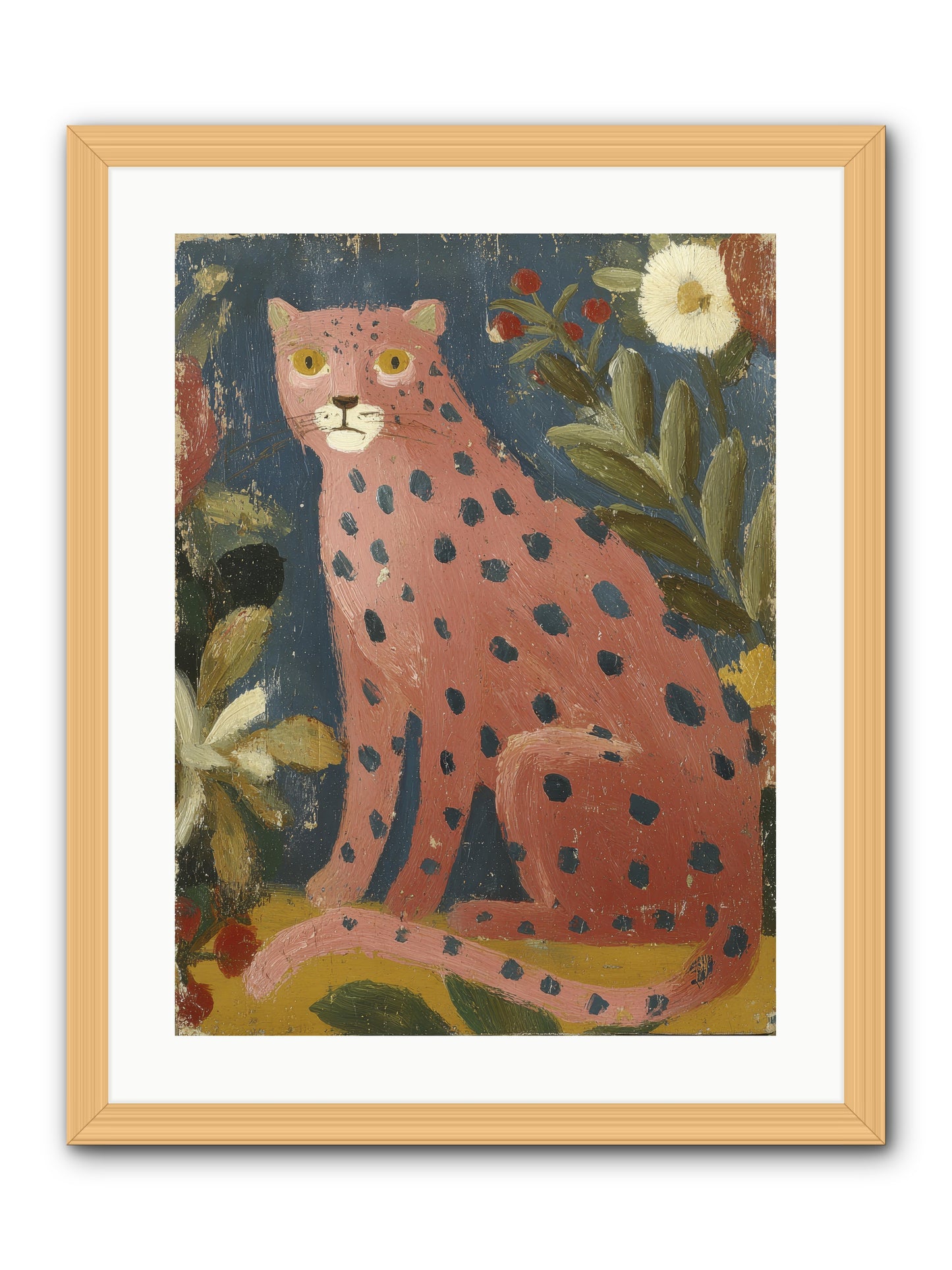 Absolute Certainty -- Framed Print - Natural 18x24