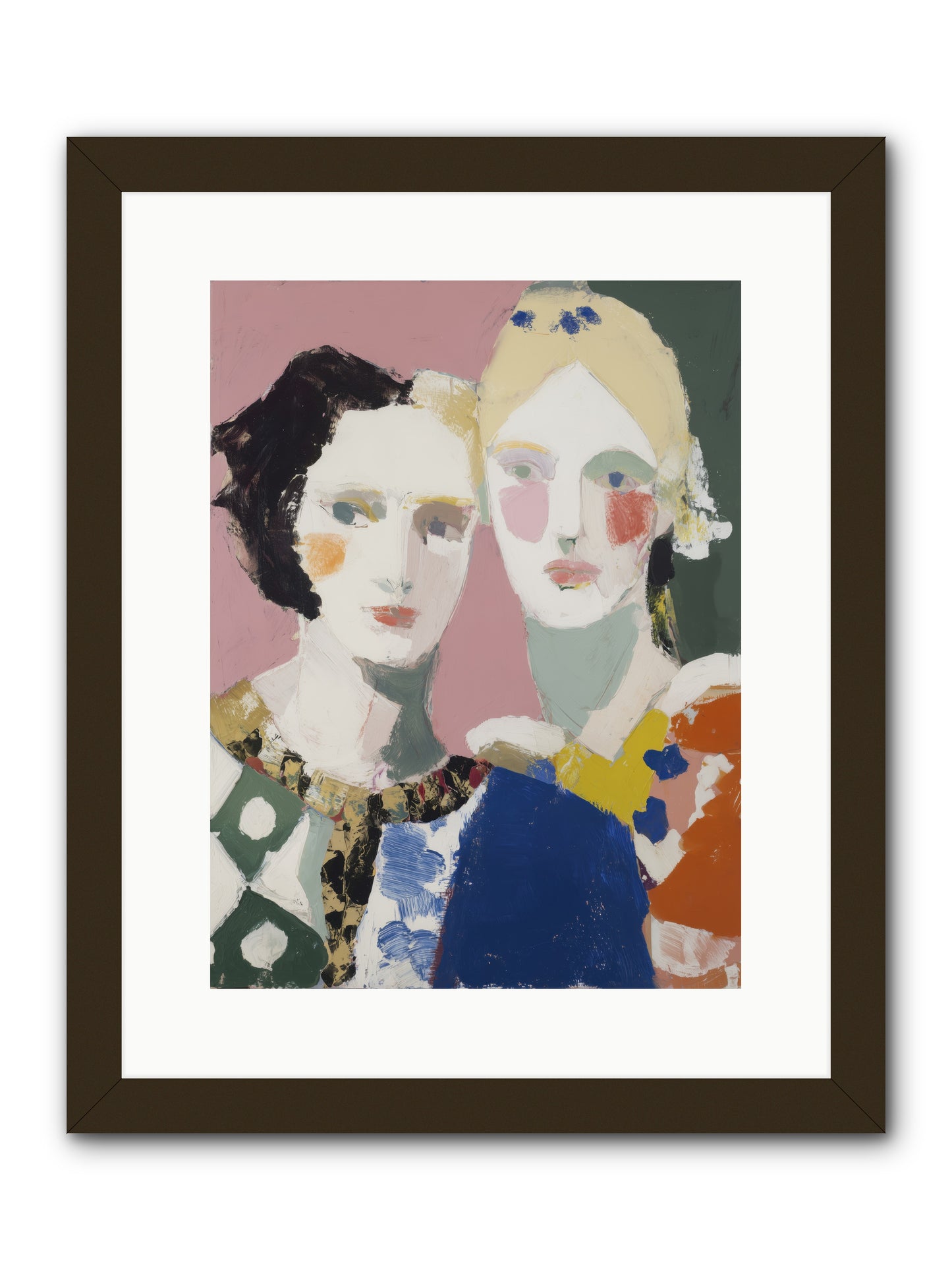 Absorbed -- Framed Print - Black 12x16