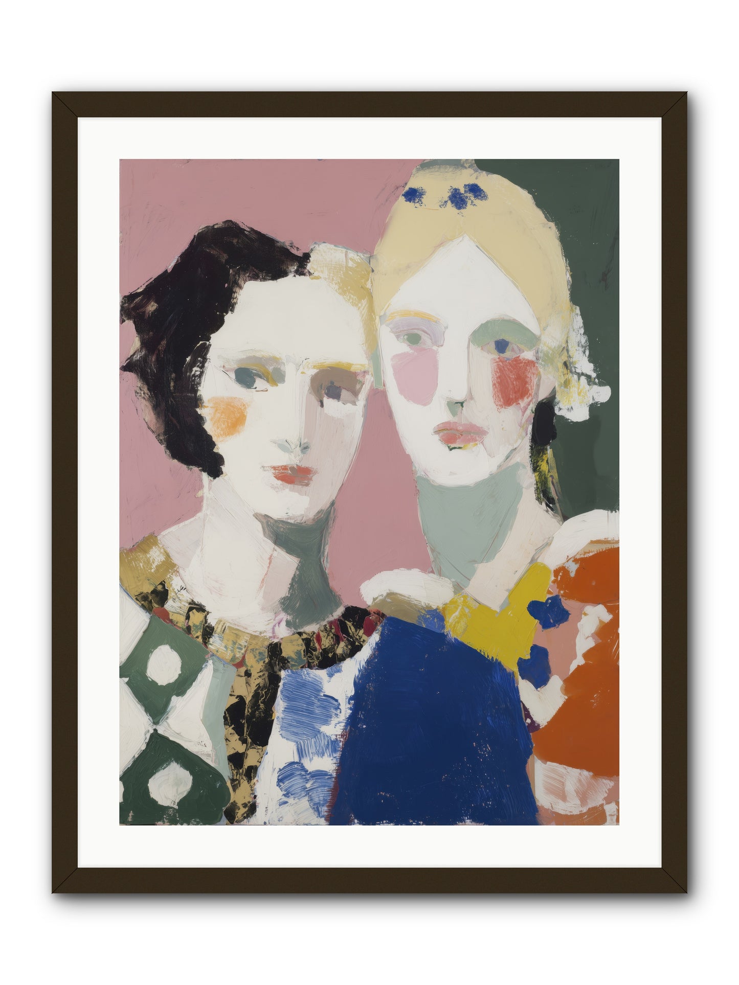 Absorbed -- Framed Print - Black 24x32