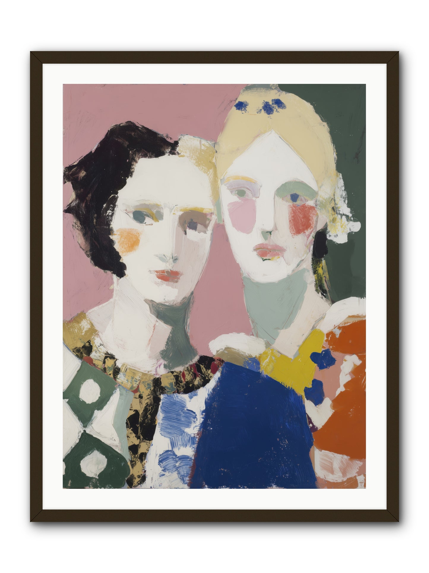 Absorbed -- Framed Print - Black 30x40