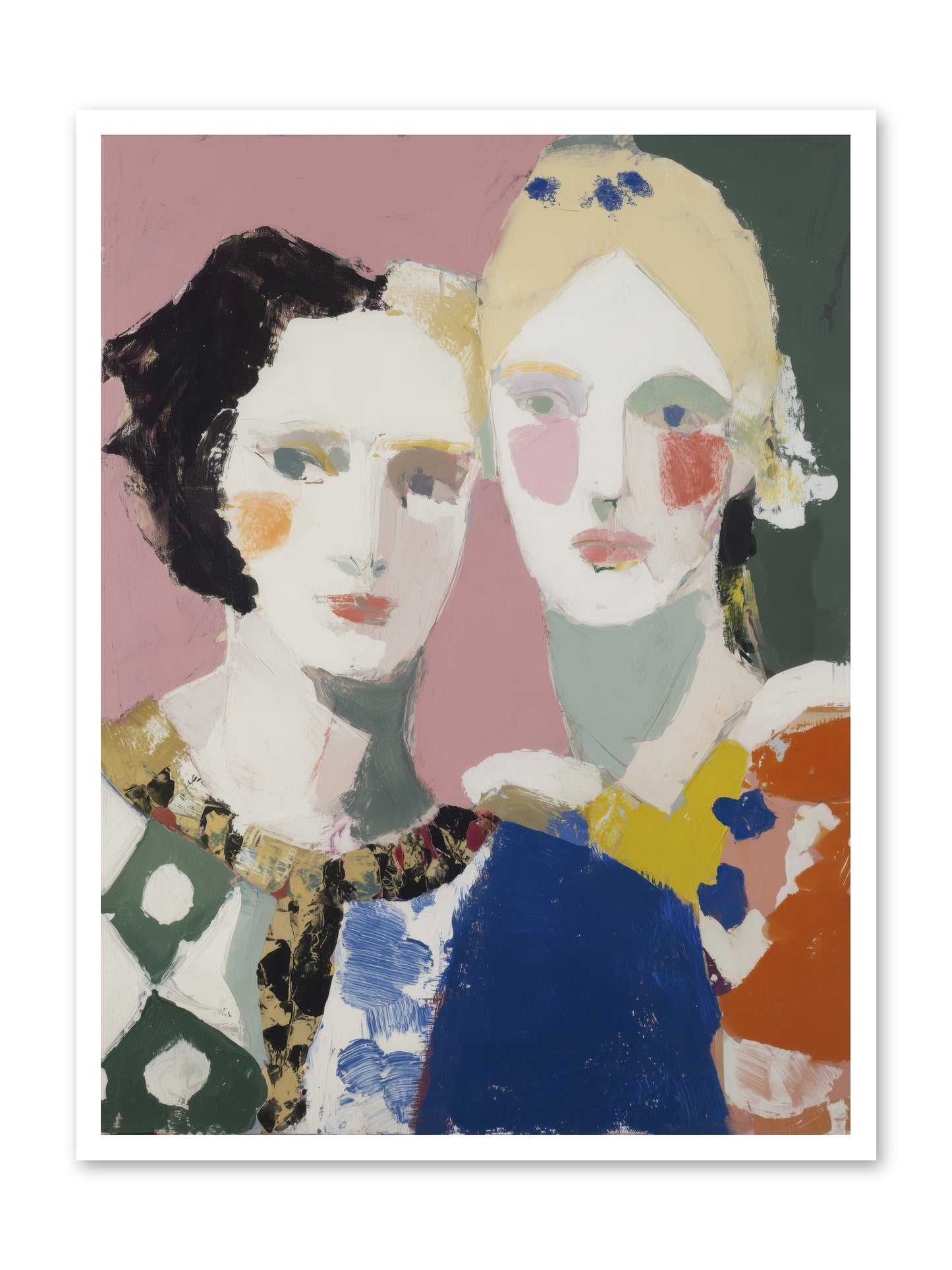 Absorbed -- Loose Canvas Print 30x40