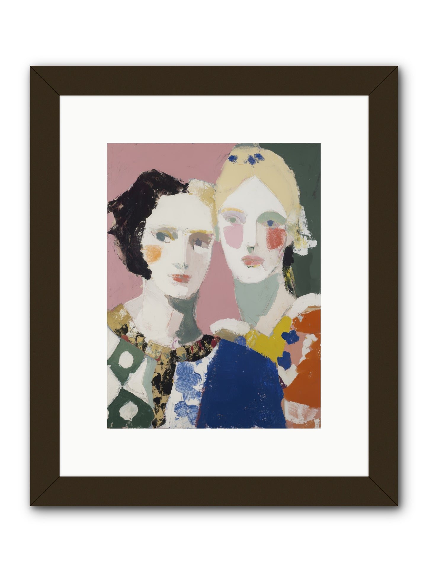 Absorbed -- Framed Print - Black 9x12