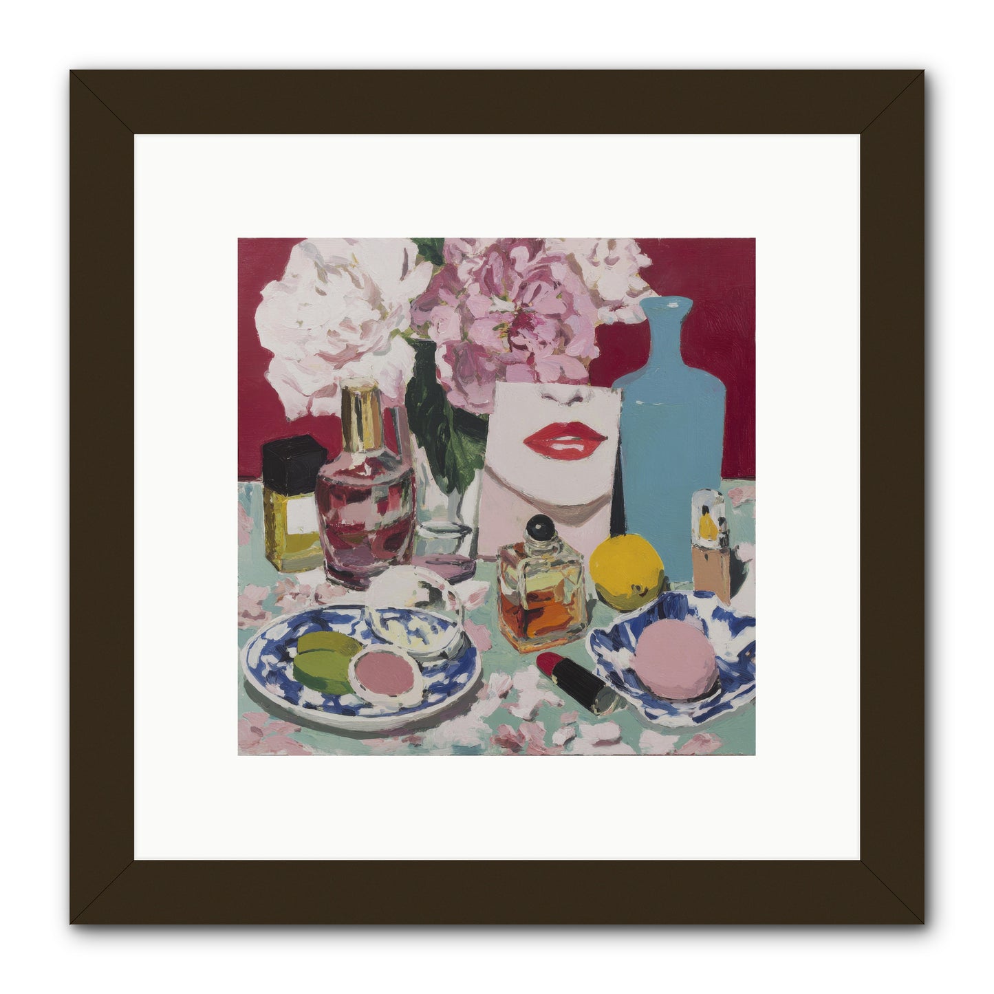 Abundance Was the Answer -- Framed Print - Black 10x10