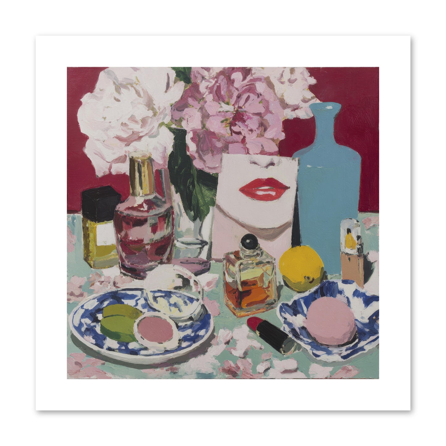 Abundance Was the Answer -- Loose Canvas Print 10x10