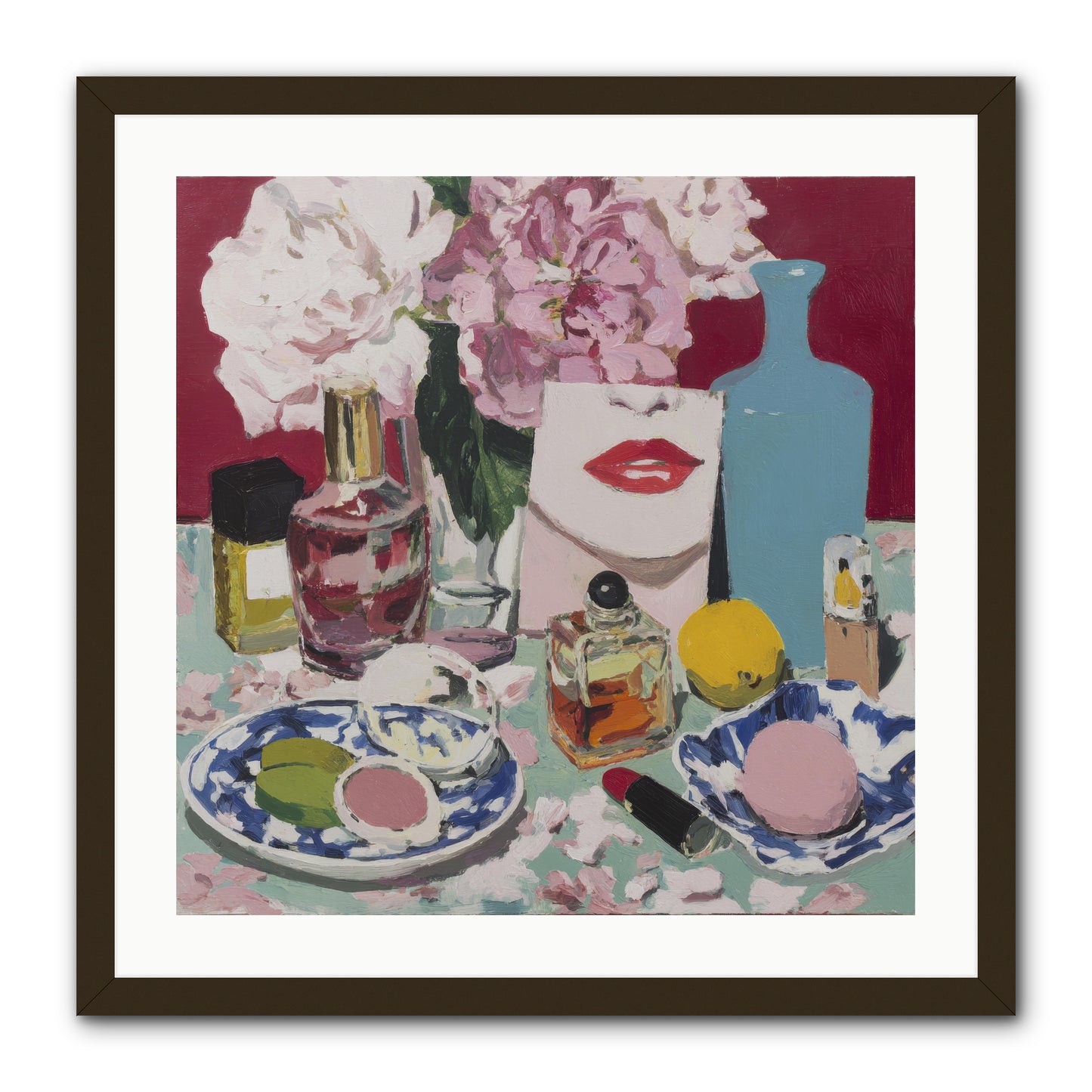 Abundance Was the Answer -- Framed Print - Black 24x24