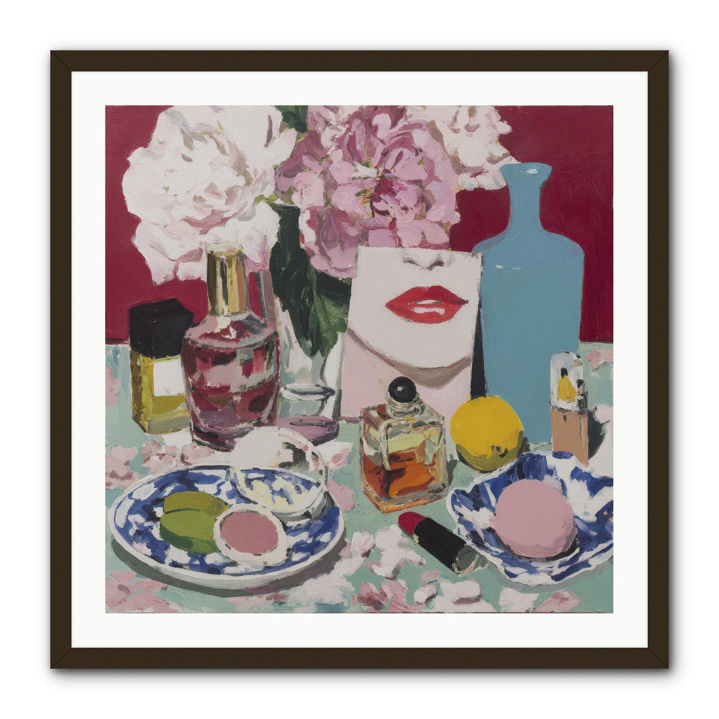 Abundance Was the Answer -- Framed Print - Black 30x30