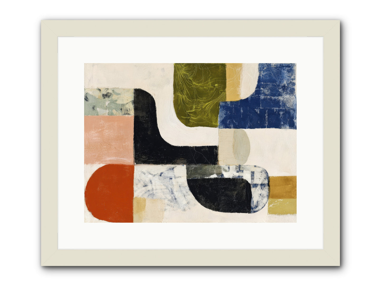 Abyss -- Framed Print - White 16x12