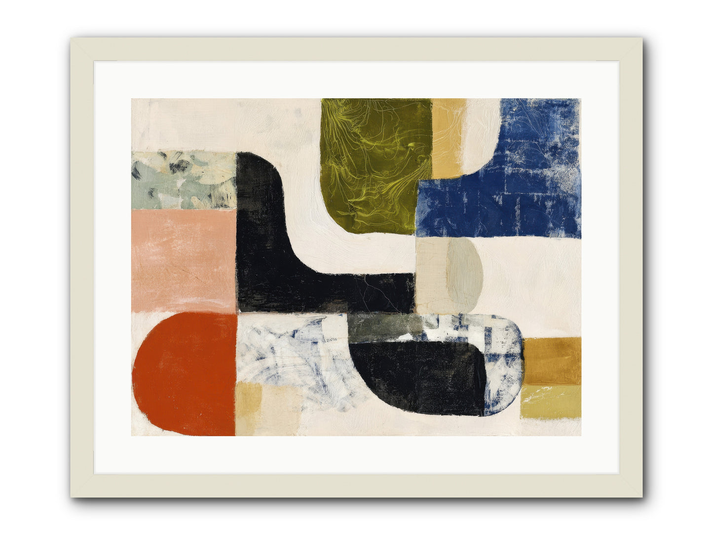 Abyss -- Framed Print - White 24x18