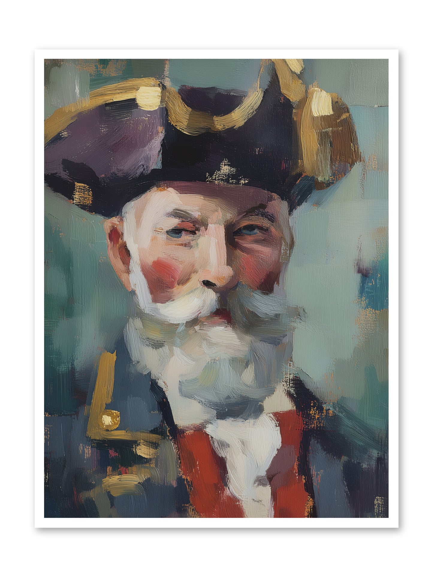 Admiral of Ocean's Heart -- Paper Print 36x48
