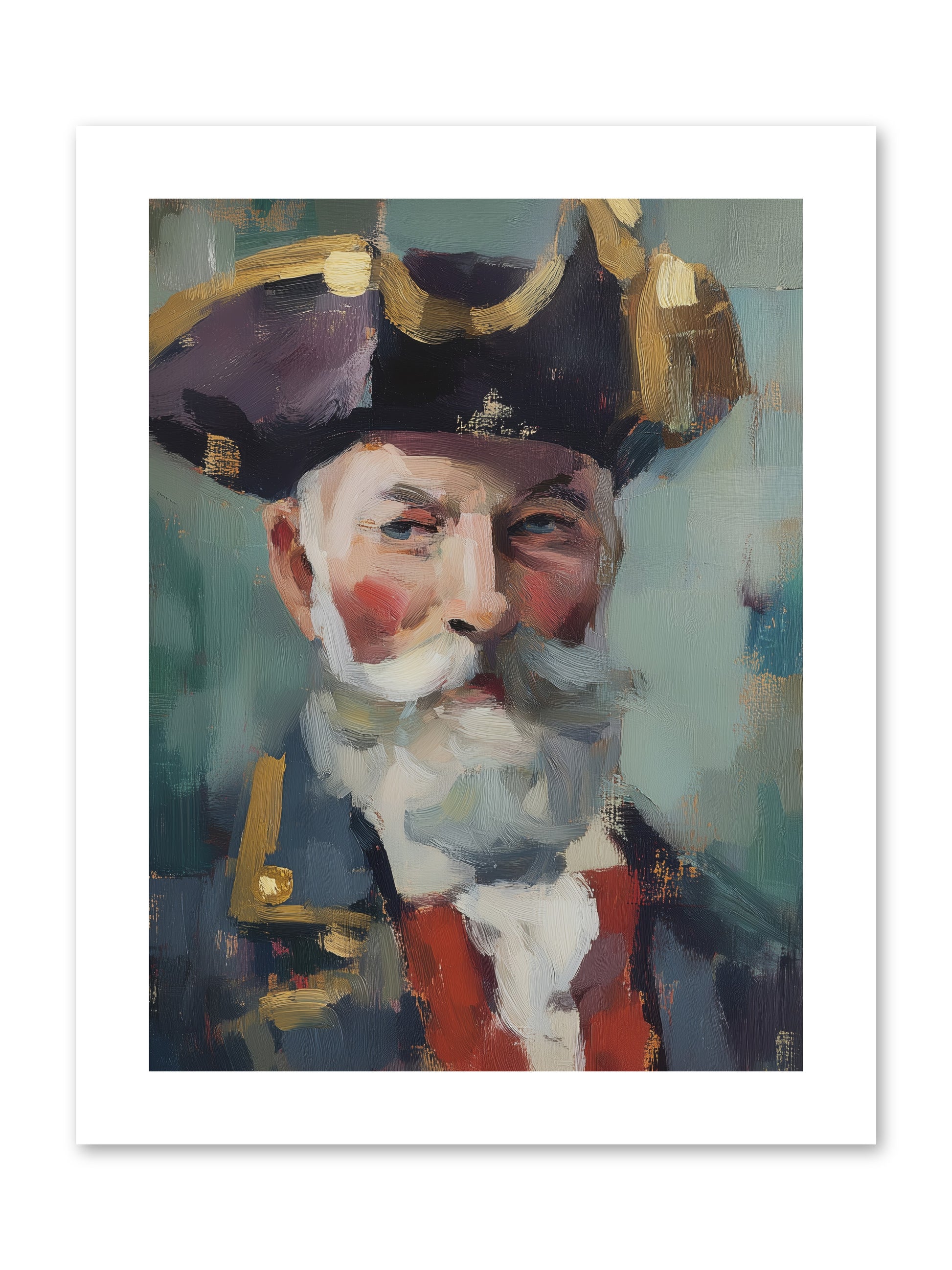 Admiral of Ocean's Heart -- Paper Print 9x12