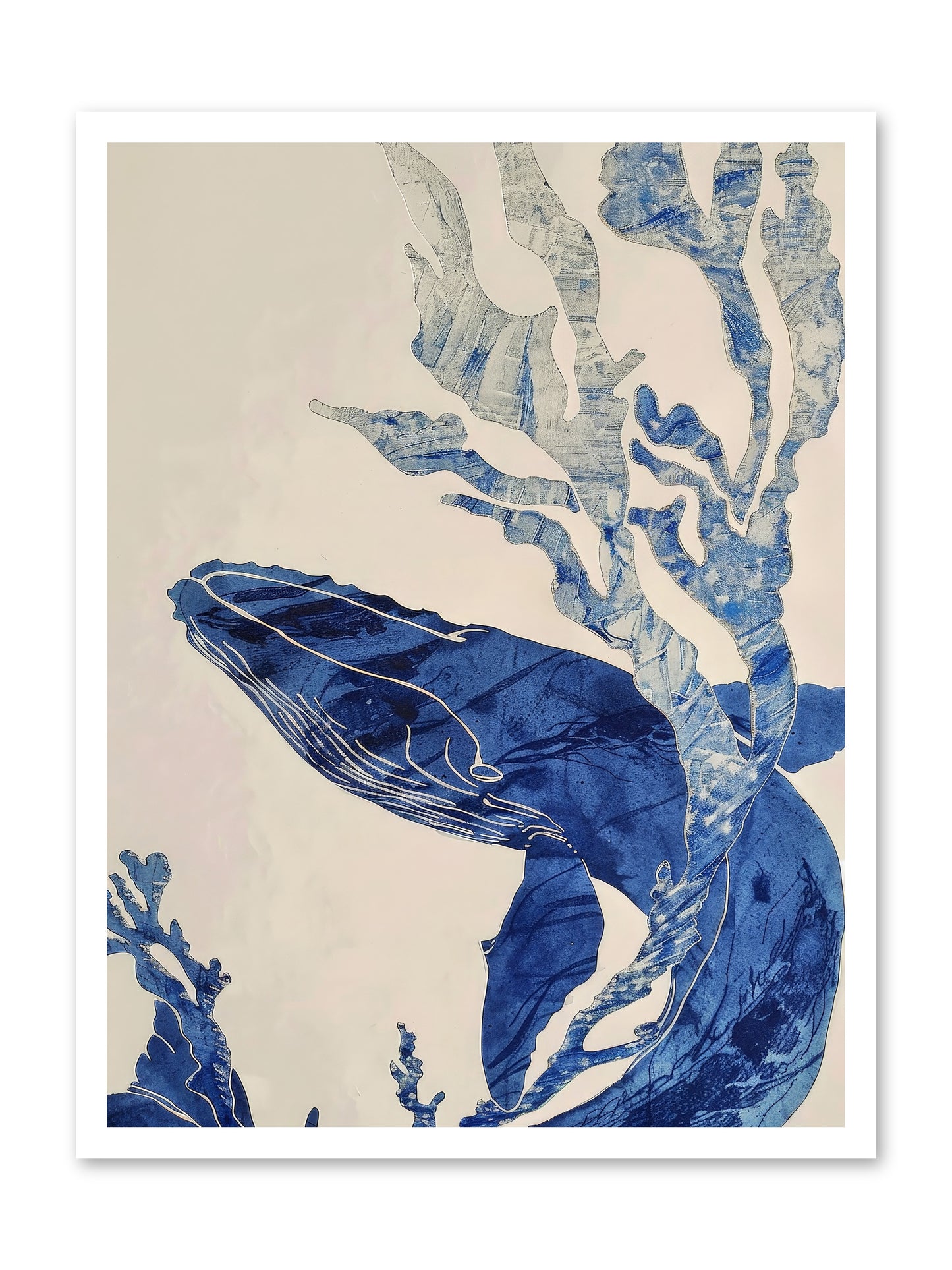 Aegean Echoes -- Paper Print 24x32