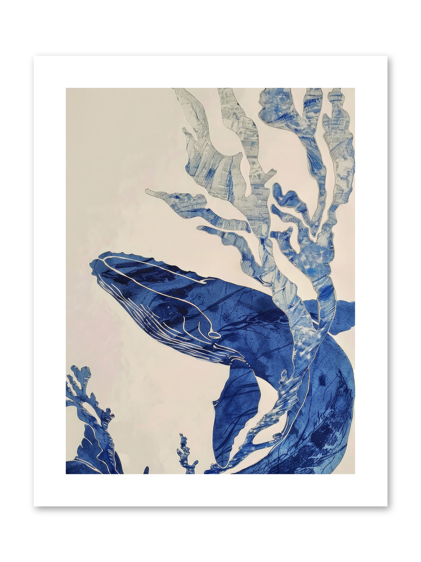 Aegean Echoes -- Paper Print 9x12