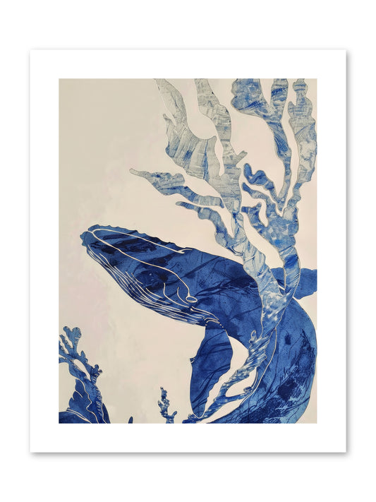 Aegean Echoes -- Paper Print 9x12