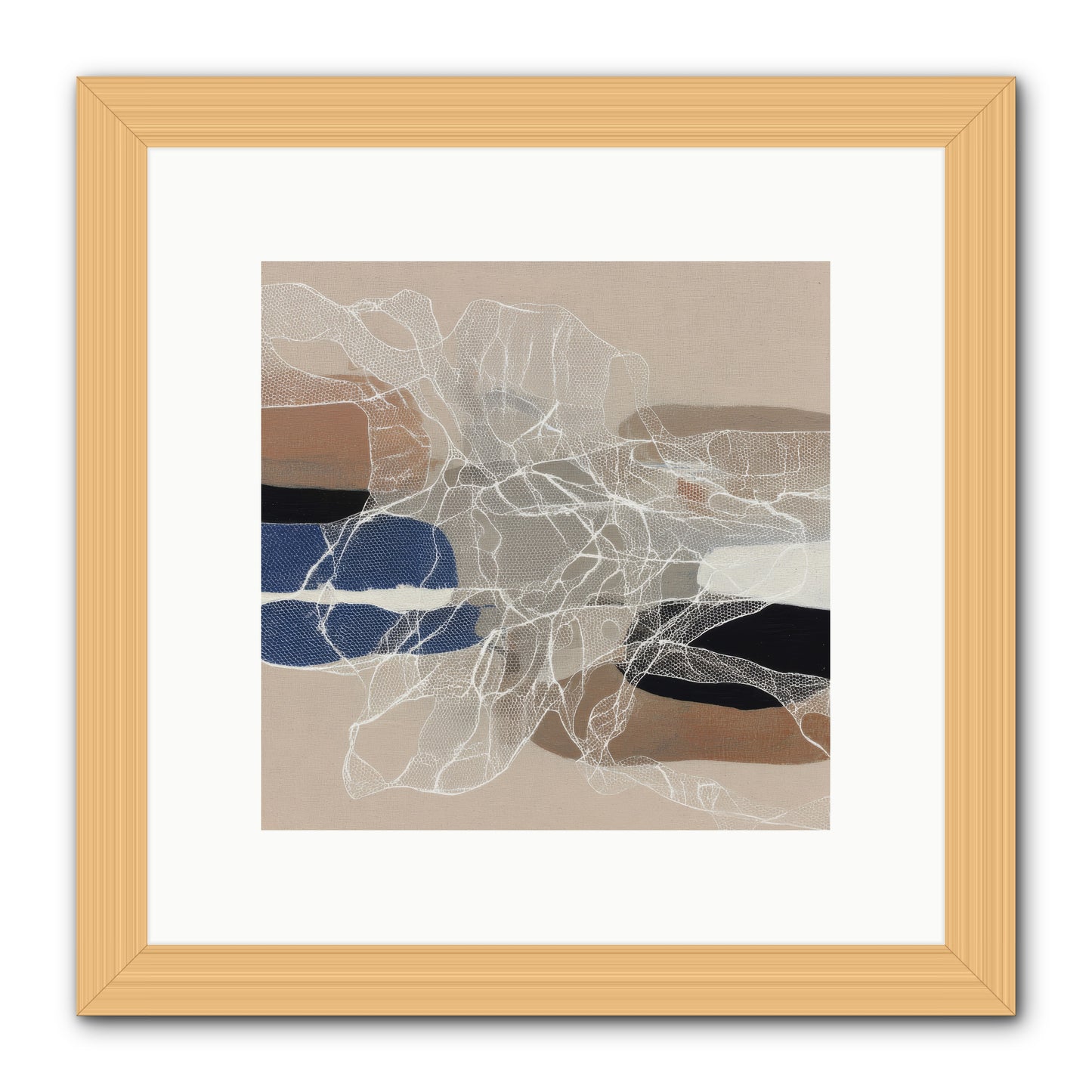 Aegis -- Framed Print - Natural 10x10
