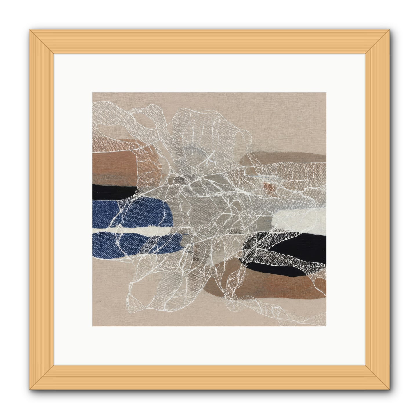 Aegis -- Framed Print - Natural 12x12