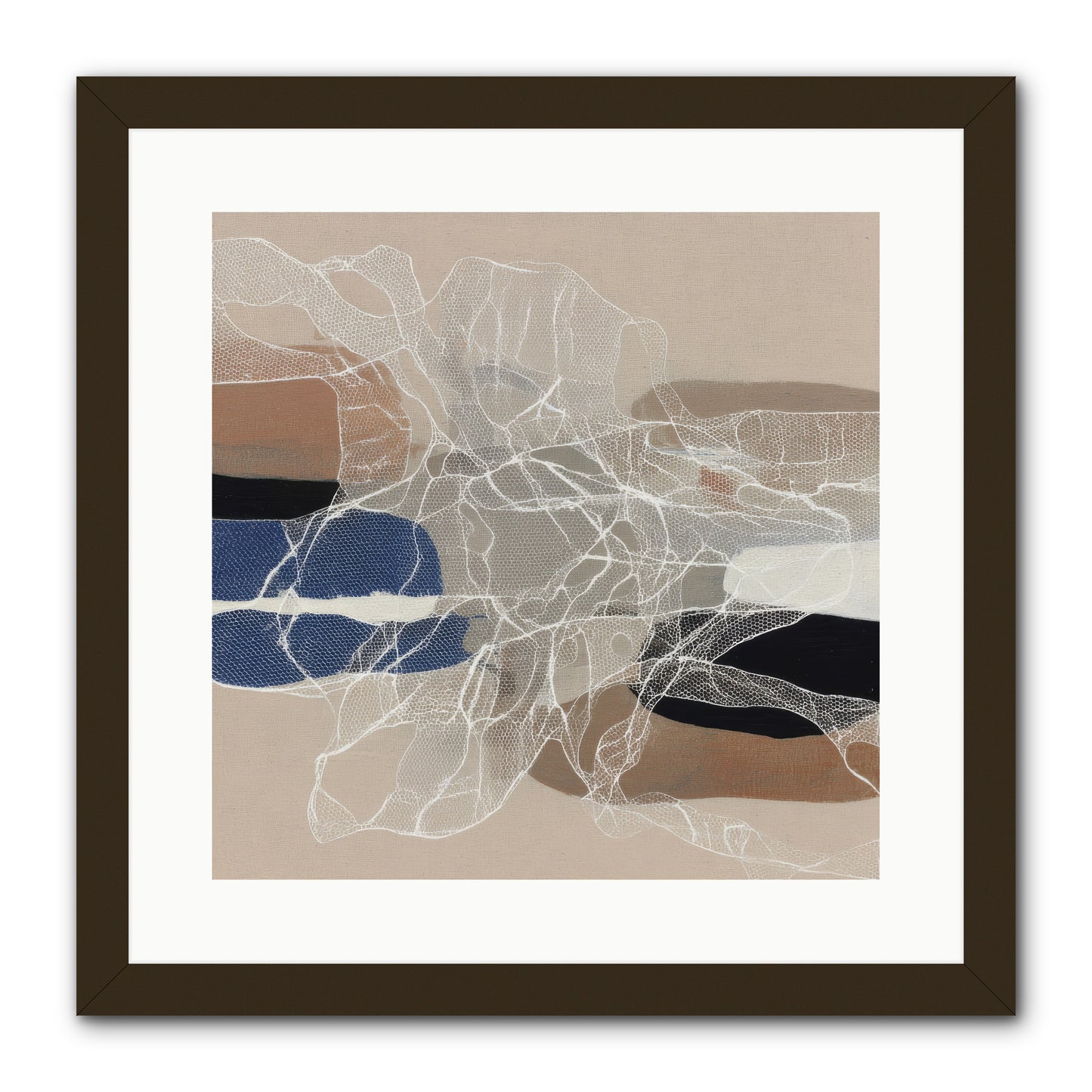 Aegis -- Framed Print - Black 16x16