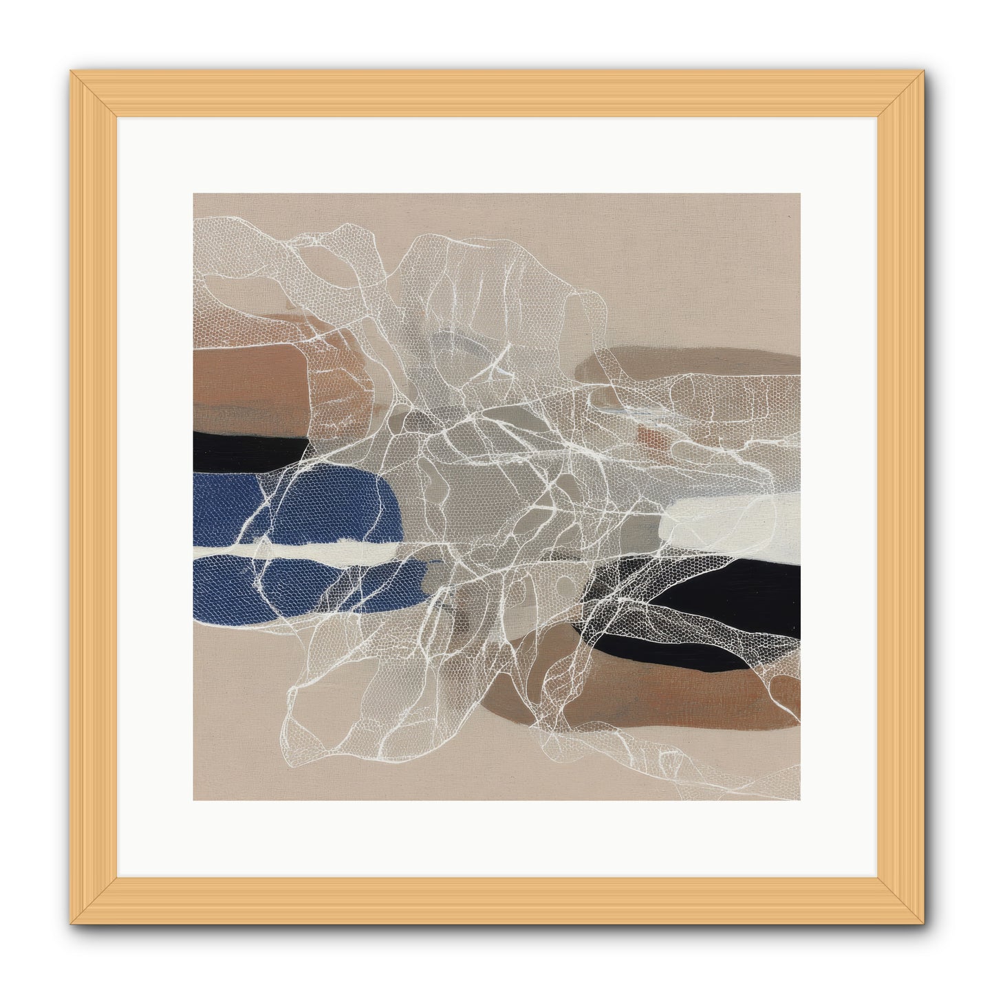 Aegis -- Framed Print - Natural 16x16
