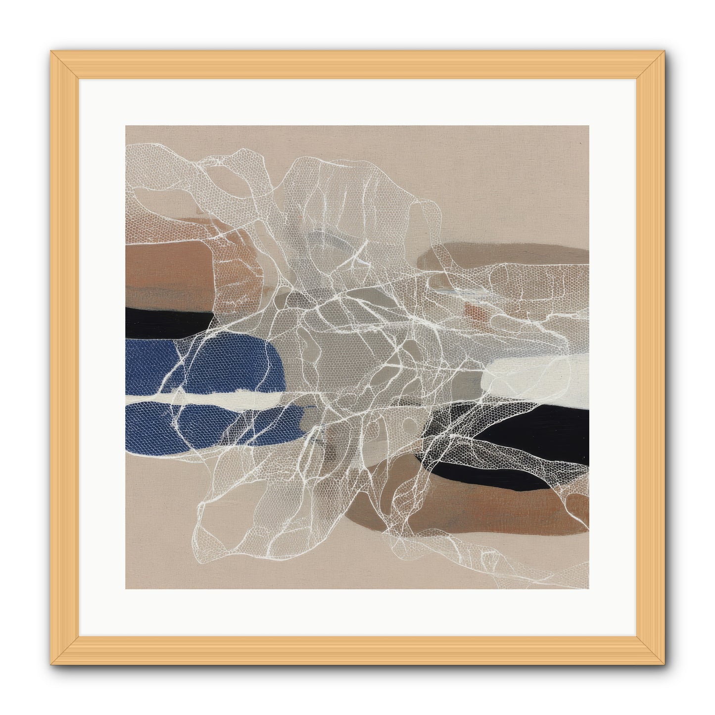 Aegis -- Framed Print - Natural 20x20