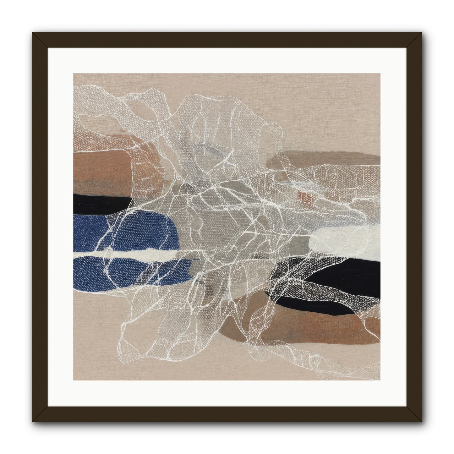 Aegis -- Framed Print - Black 24x24