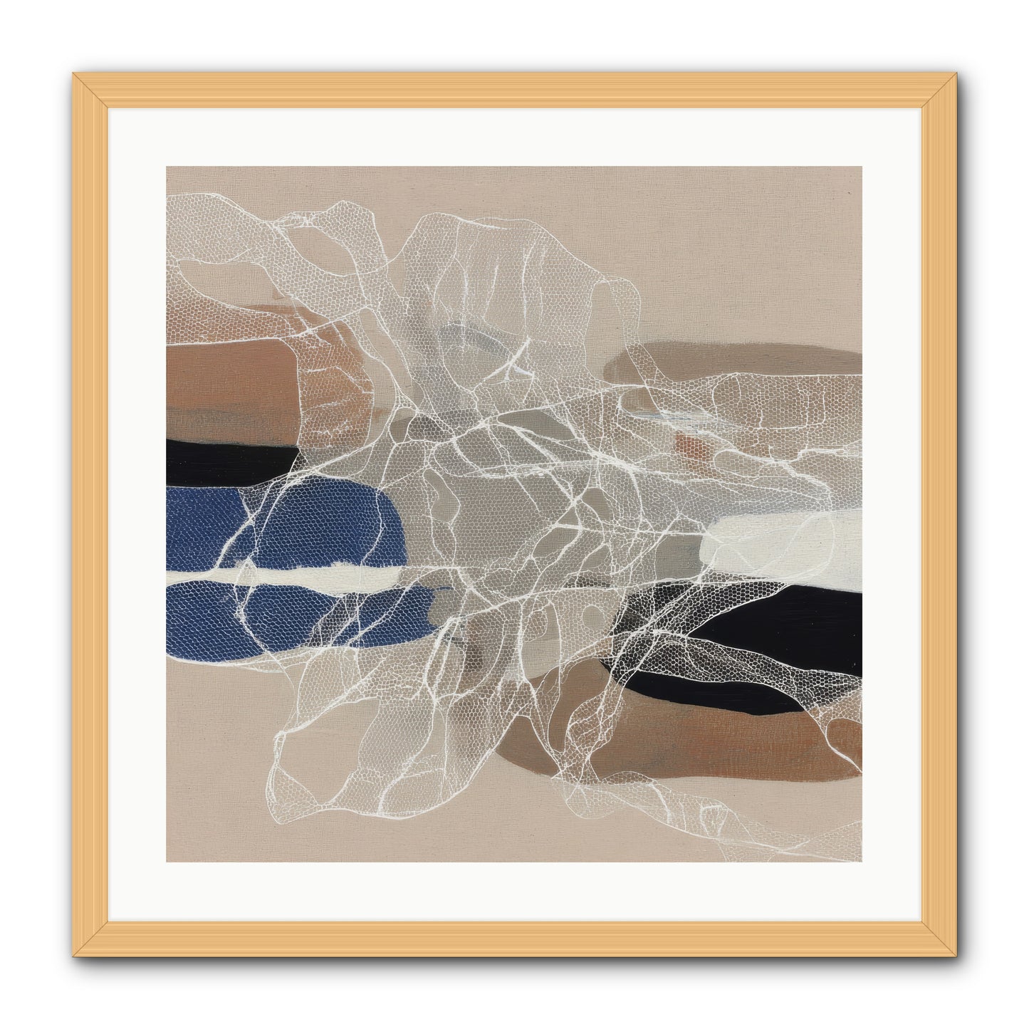 Aegis -- Framed Print - Natural 24x24