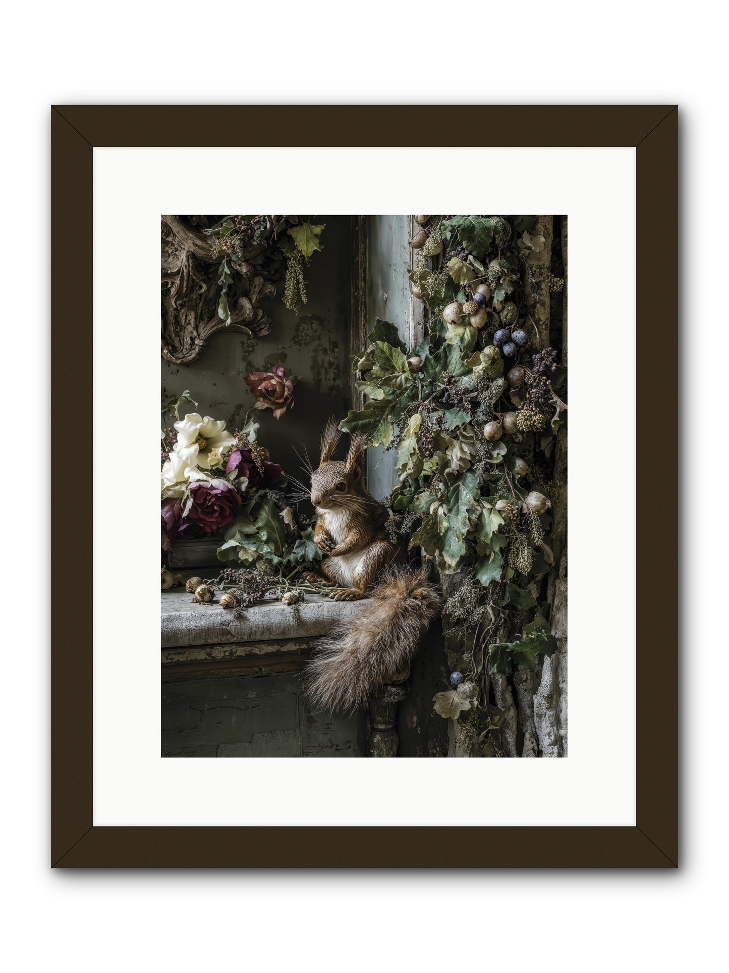 Aesop -- Framed Print - Black 12x16