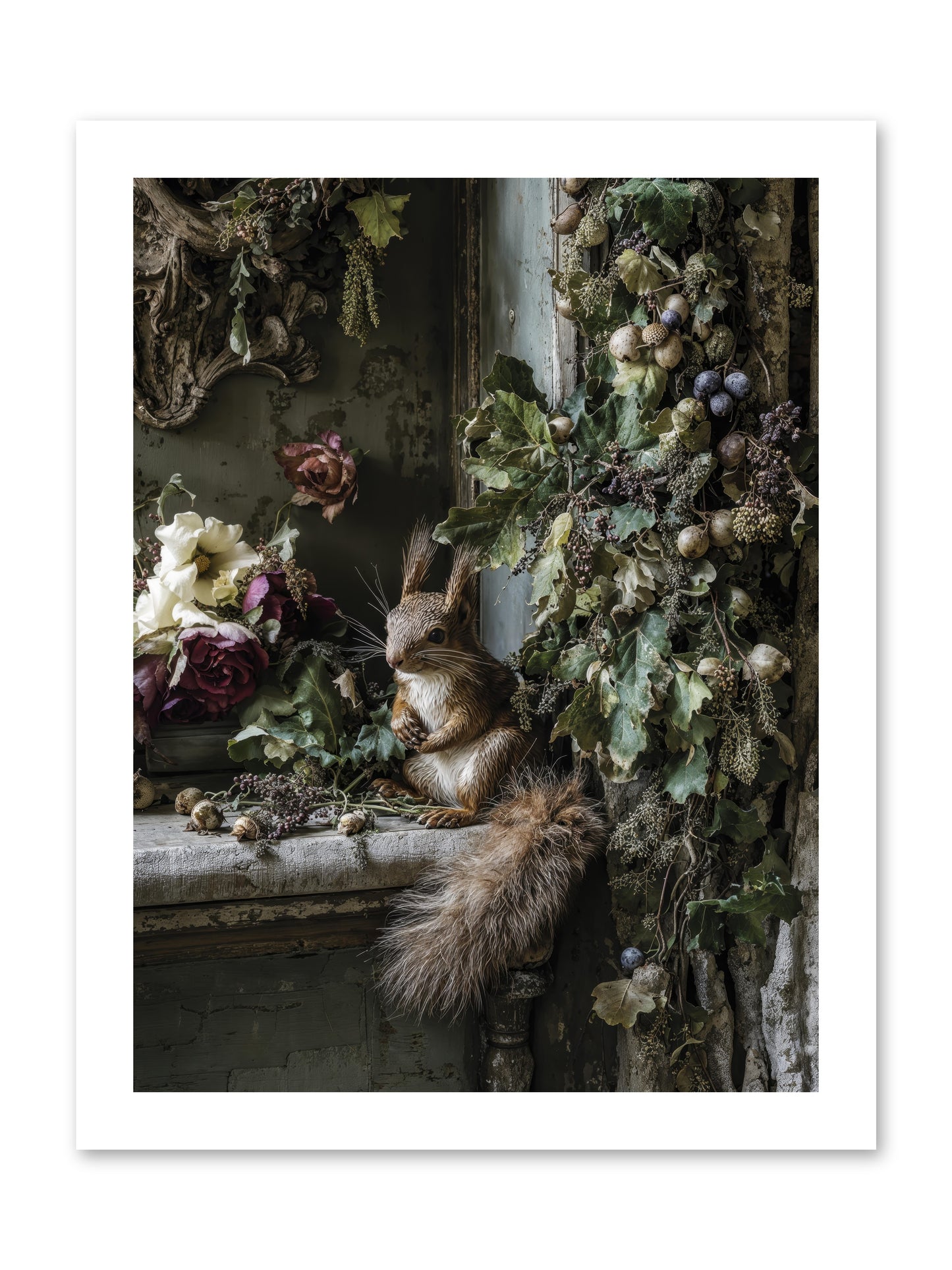 Aesop -- Loose Canvas Print 12x16
