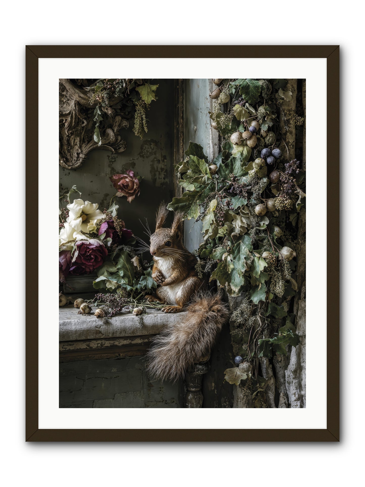 Aesop -- Framed Print - Black 24x32