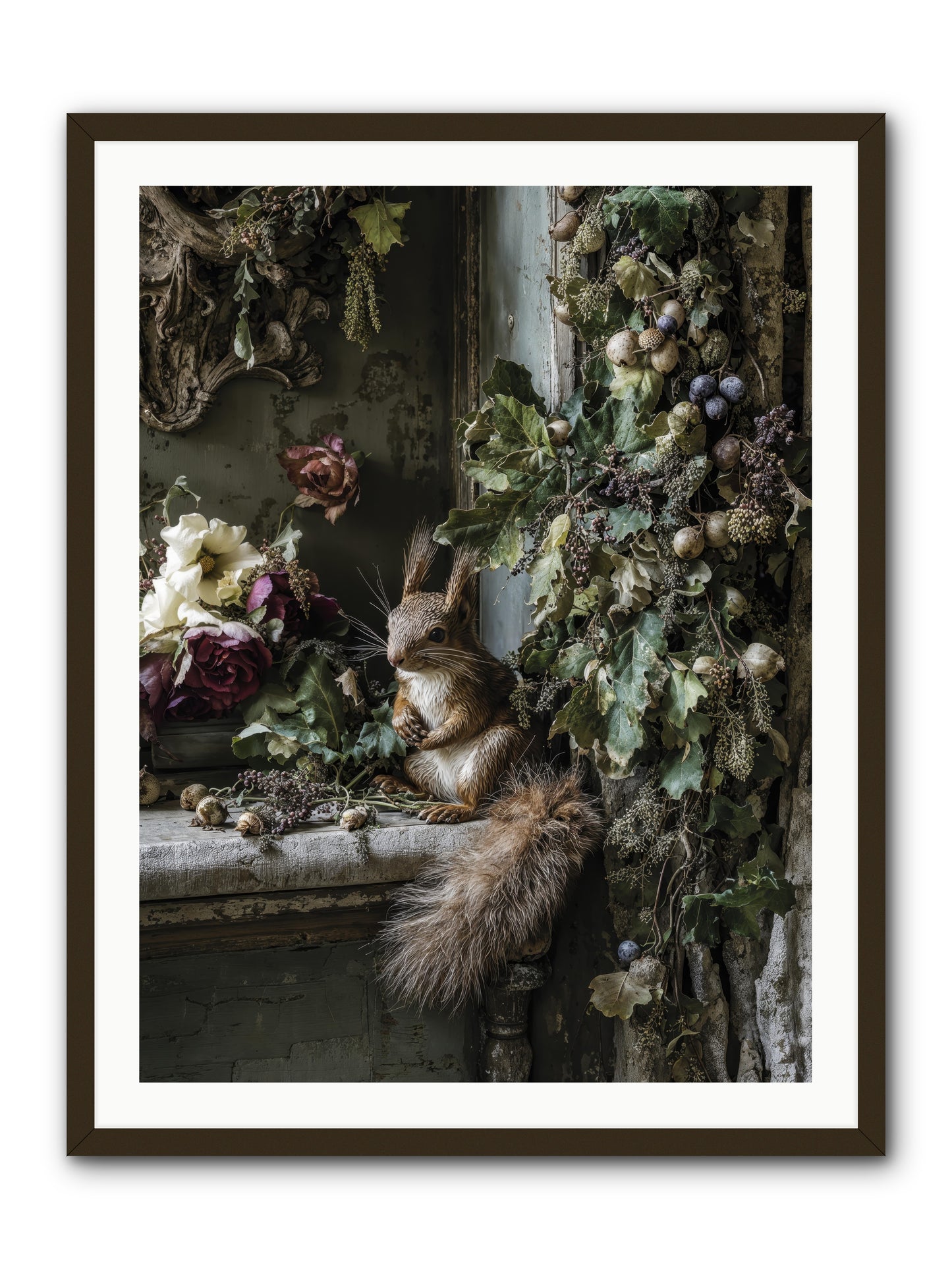 Aesop -- Framed Print - Black 30x40