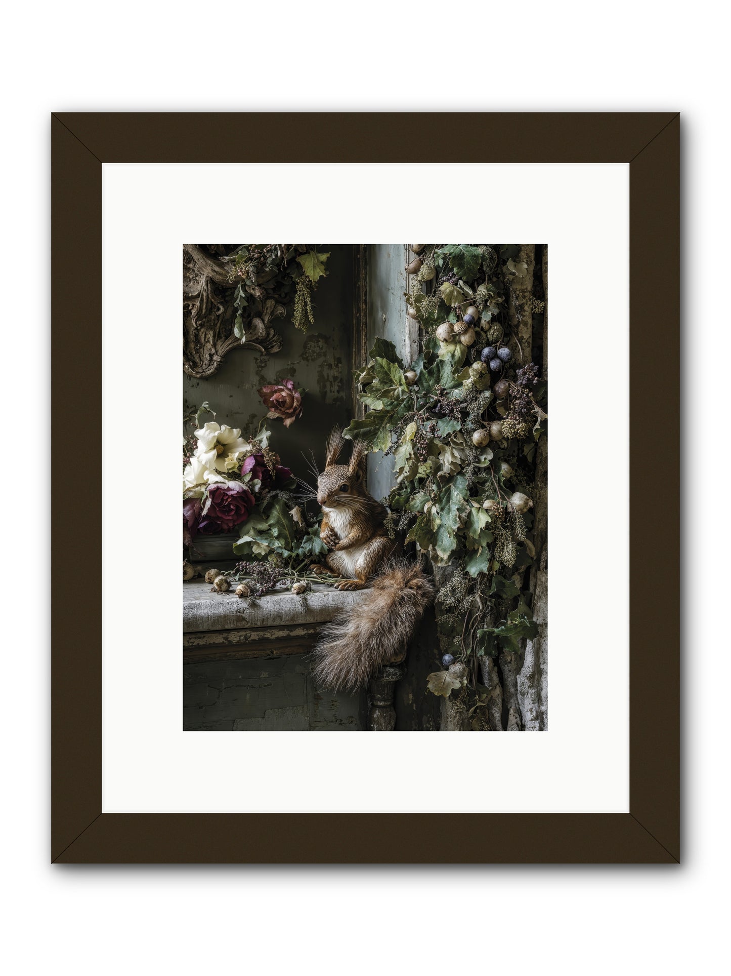 Aesop -- Framed Print - Black 9x12