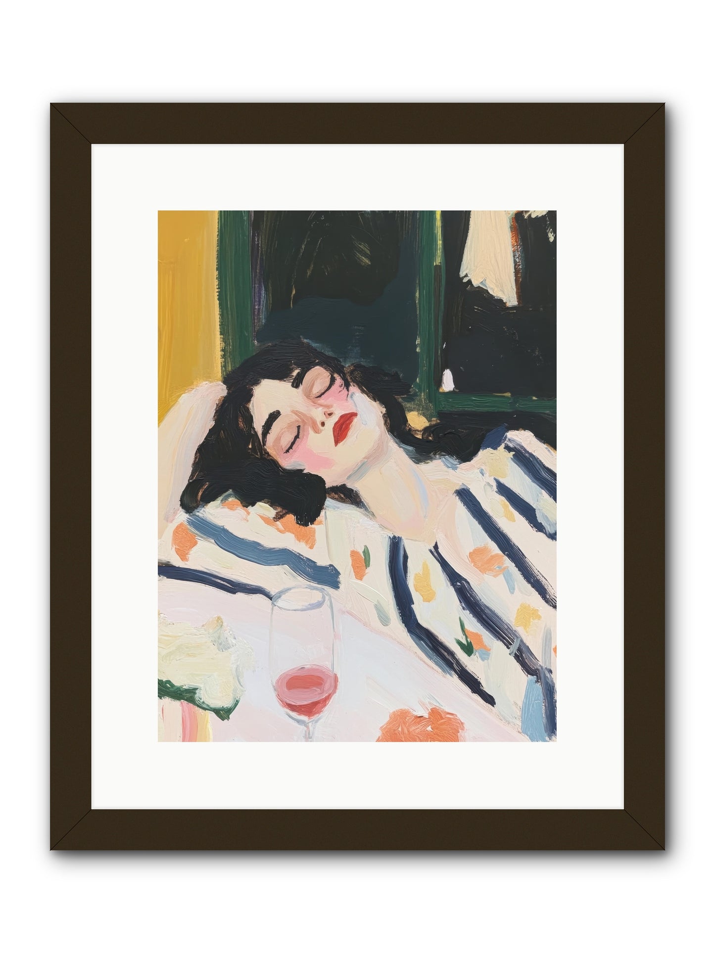 Aesthetic Grace -- Framed Print - Black 12x16