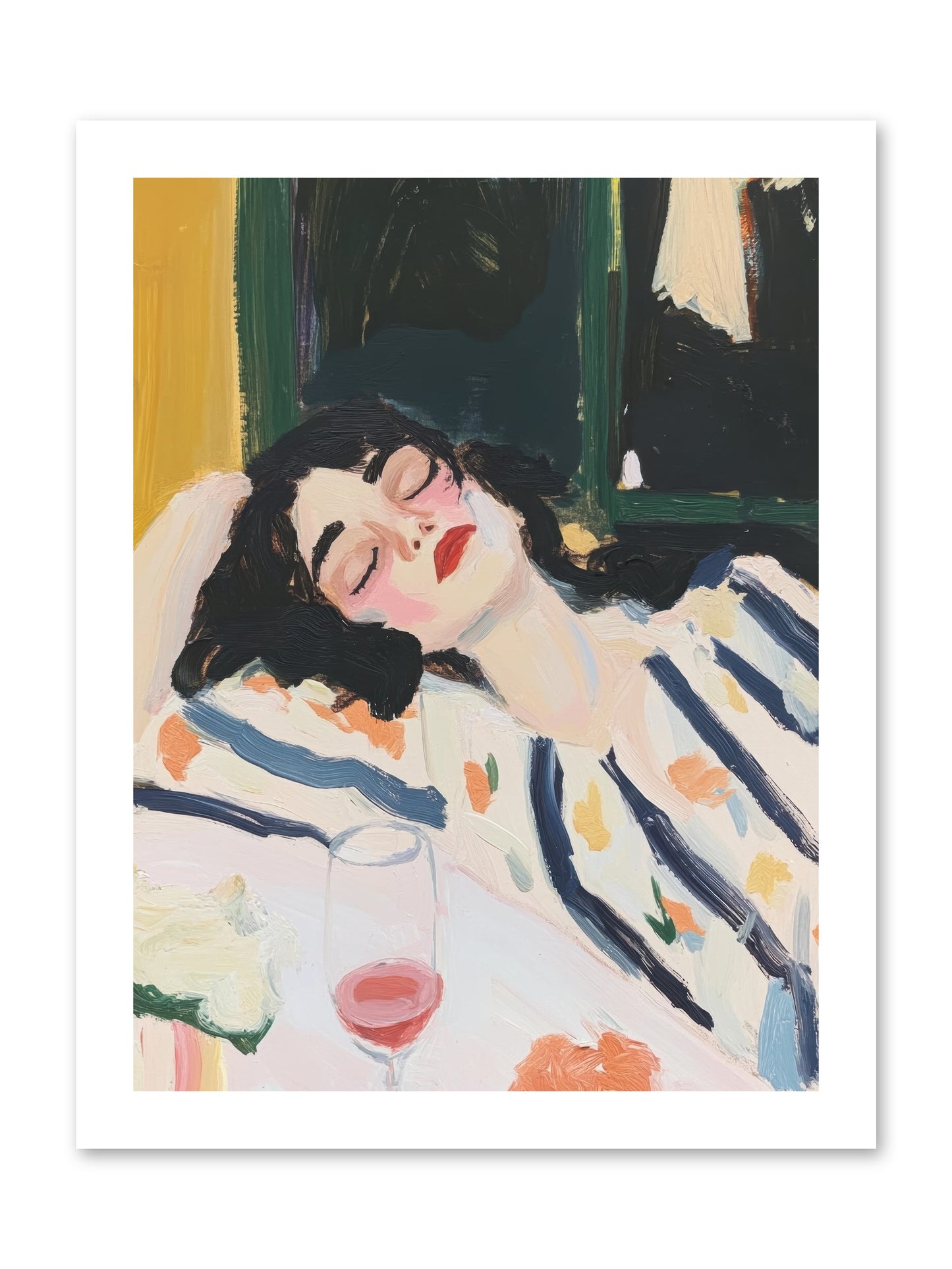 Aesthetic Grace -- Loose Canvas Print 12x16
