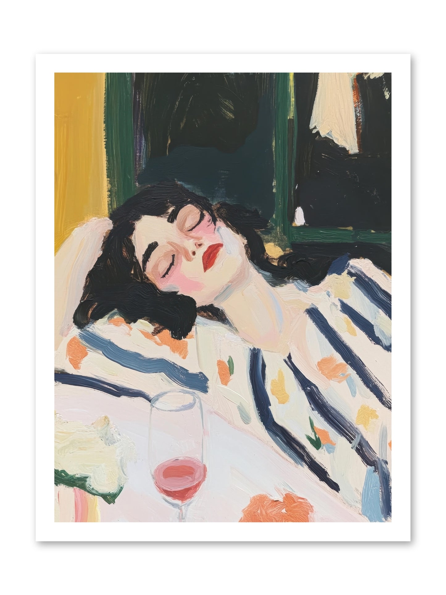 Aesthetic Grace -- Loose Canvas Print 18x24
