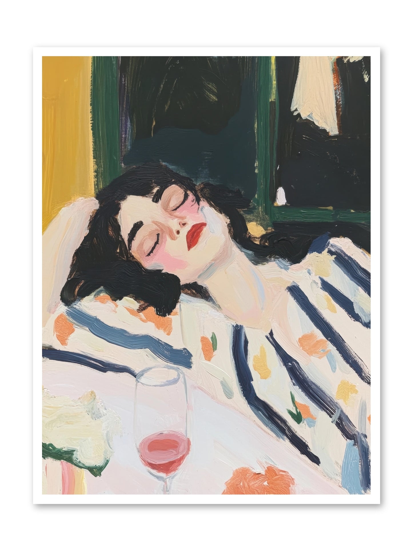 Aesthetic Grace -- Loose Canvas Print 36x48