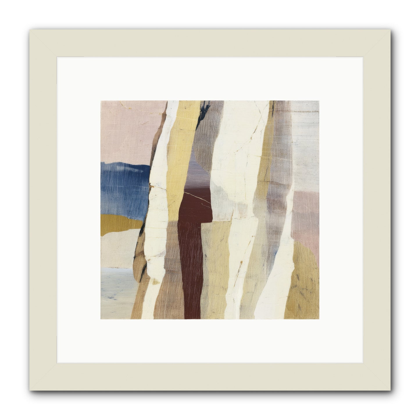 Aether No.1 -- Framed Print - White 10x10