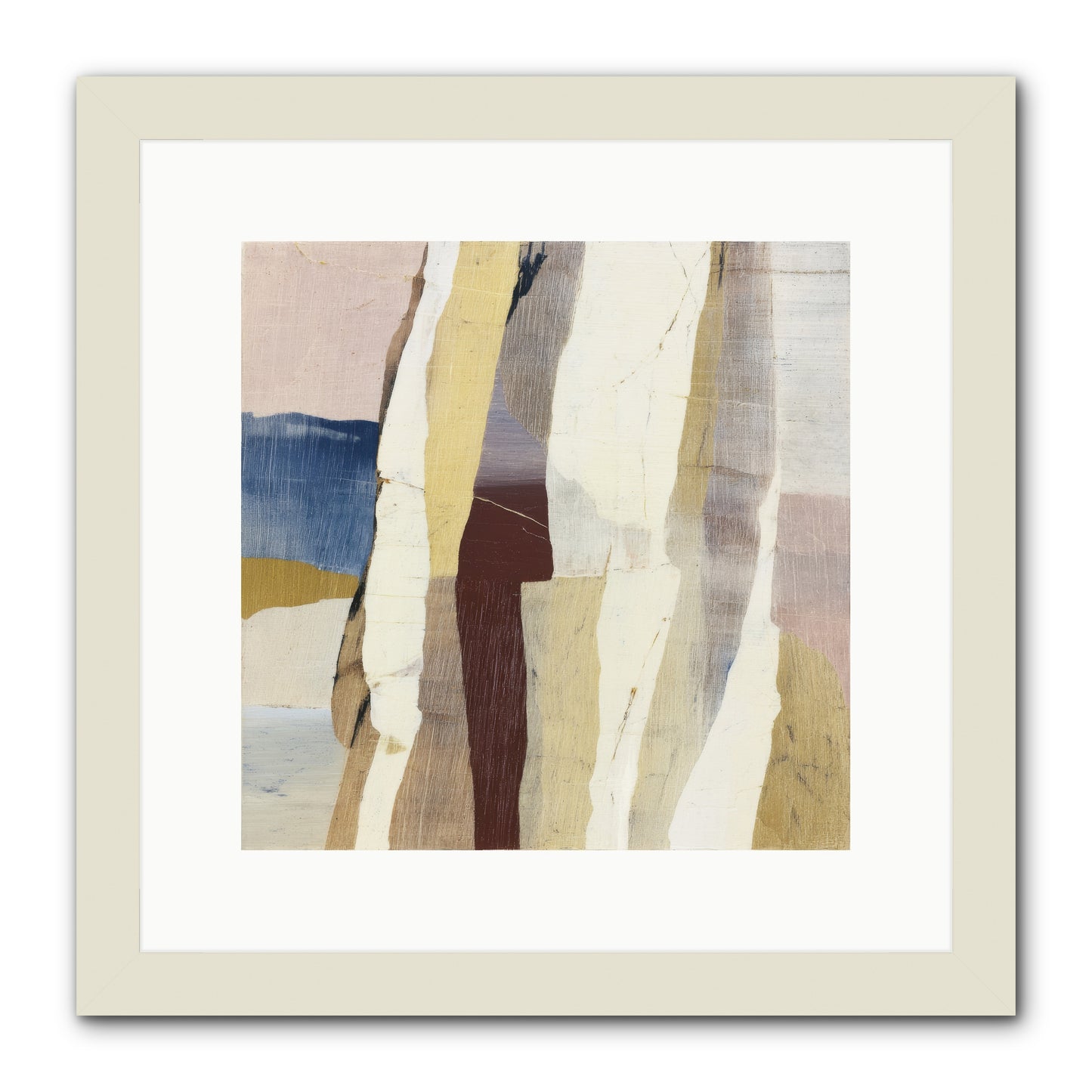 Aether No.1 -- Framed Print - White 12x12
